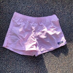Patagonia Lavender Elastic-Waist Casual Shorts